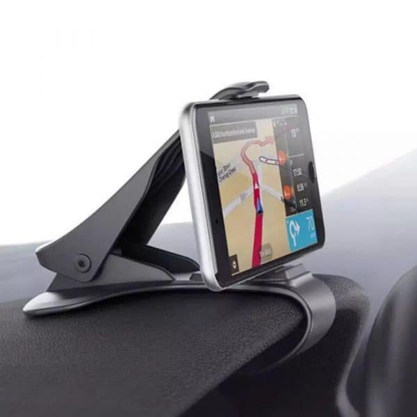 Car phone holder with HUD perspective display