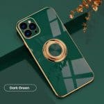 Dark green color bulk phone cases in cheap