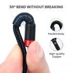 Flexible bulk usb cable