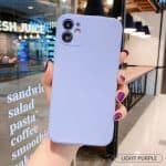 Light purple color wholesale phone cases