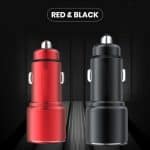 Red & black phones chargers in bulk