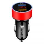 Red bulk car usb charging blocks in wholesale prices_
