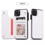 PU Leather Crazy Horse Pattern Phone Case With Multi Card Holders - Image 12