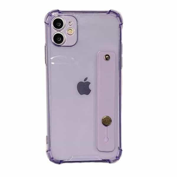 bulk phone cases in purple color with slider grip