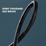 bulk usb cable with silk weave