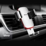 silver AC Vent Car phone holders wholesale