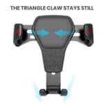 Bulk car phone holder for easy installation