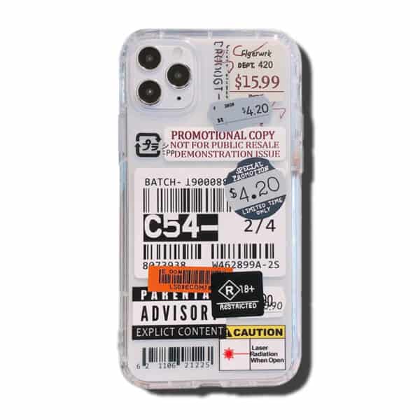 C-54 label for cheap phone case in bulk