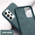 Dark green color bulk phone case in cheap