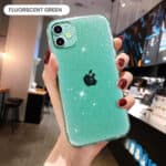 Fluorescent green color wholesale phone case in cheap