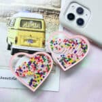 Heart shaped popsocket in bulk