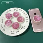Pink color popsocket in bulk