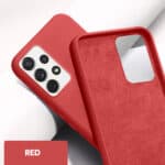 Red color bulk phone case in cheap