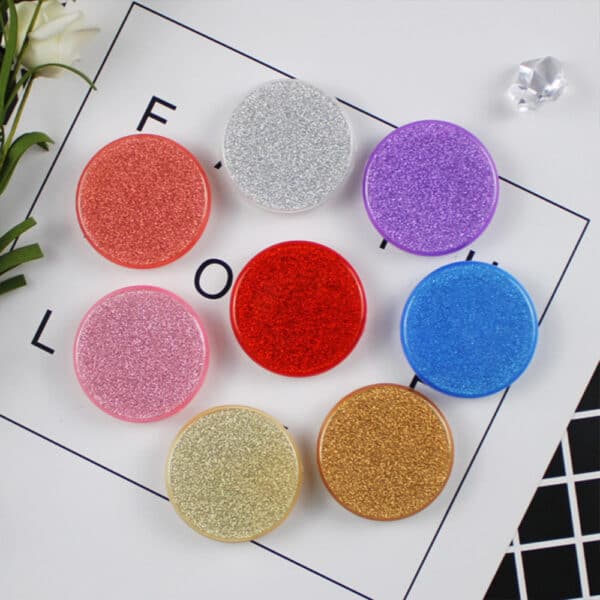 Shiny gradien color pop sockets in bulk