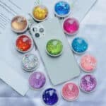Wholesale Phone Grip With Shiny Transparent Bubble Glitter - Image 5