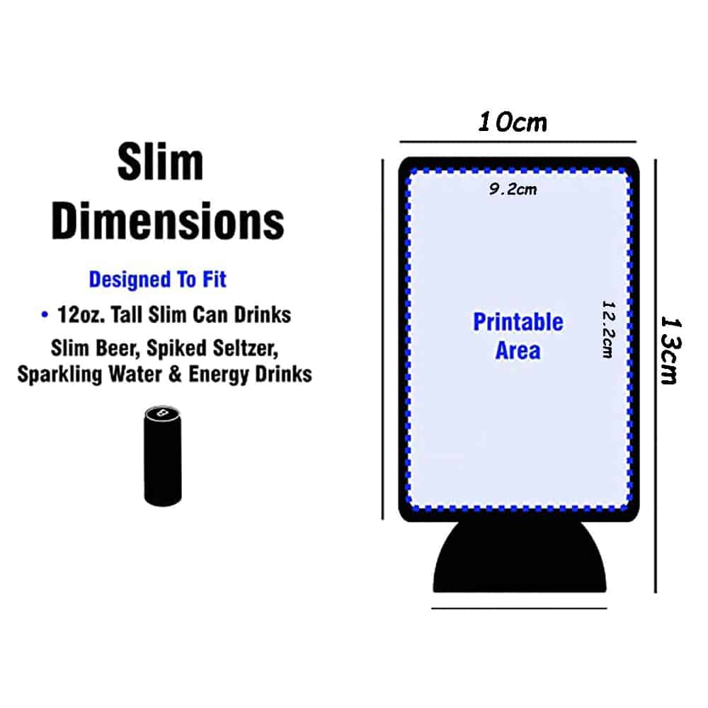 Customize Slim Can Cooler 10