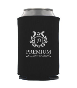 Black Can Cooler - Mockup