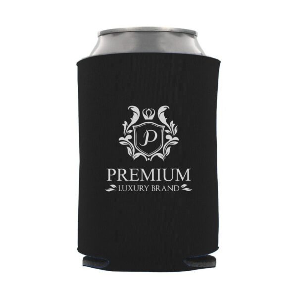 Black Can Cooler - Mockup