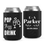 Wedding Koozies-09-black