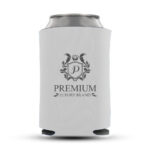 White Can Cooler - Mockup