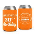 Birthday Koozie 1 - Orange