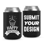 Birthday Koozie-12-black