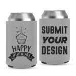 Birthday Koozie-12-grey