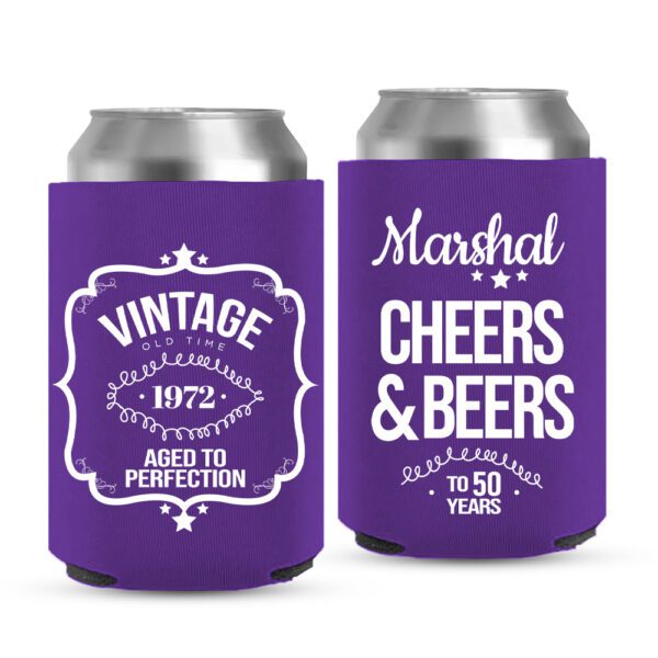 Birthday Koozies-4-purple