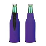 Blank Zip-Up Bottle - Purple