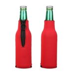 Blank Zip-Up Bottle - Red