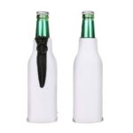 Blank Zip-Up Bottle - White