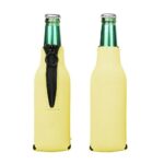 Blank Zip-Up Bottle - yellow
