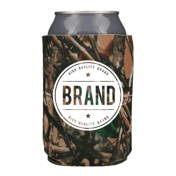 Camo Foam Can Cooler