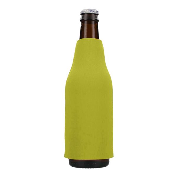 Collapsible Foam Bottle Sleeve - Yellow