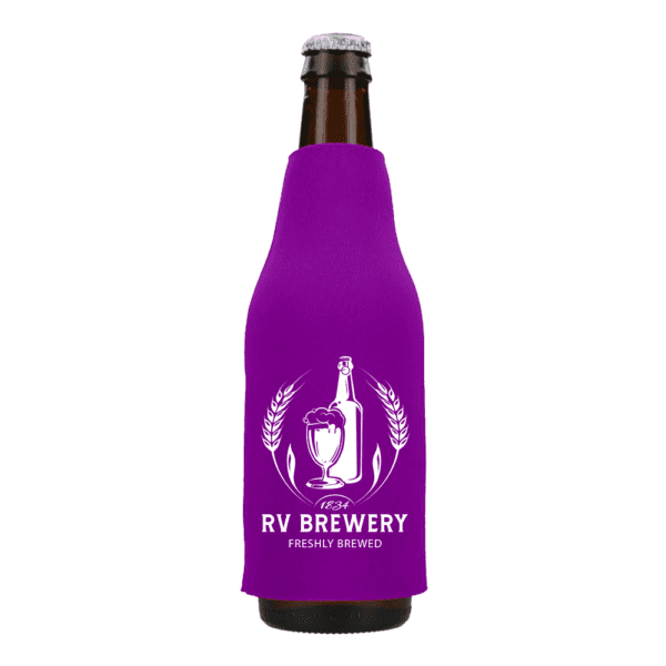 Collapsible Foam Bottle Sleeve-violet