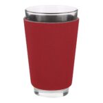 Foam Pint Glass Sleeve - Red