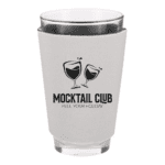 Foam Pint Glass Sleeve-white