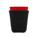 Foam Plastic Cup Cooler - Black