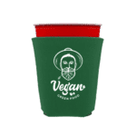 Foam Plastic Cup Cooler-green