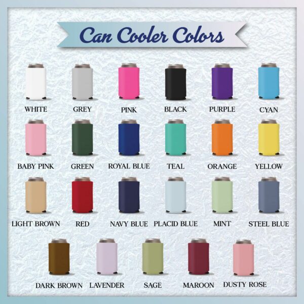 Koozie Color Options