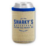 Koozies Burlap