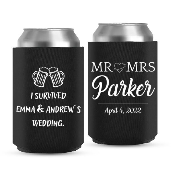 Wedding Koozies-07-black