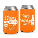 Birthday Koozie 2 - Orange
