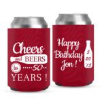 Birthday Koozie 2 - Red