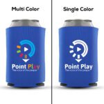 Case of Foam Koozie-blue