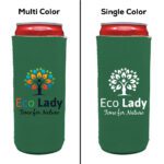 Case of Slim Koozie-Green