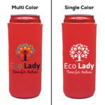 Case of Slim Koozie-Red