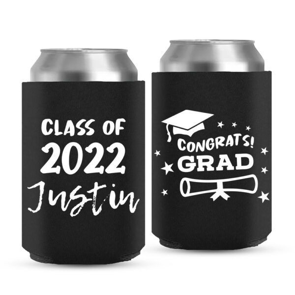 Graduation Koozies-03-black