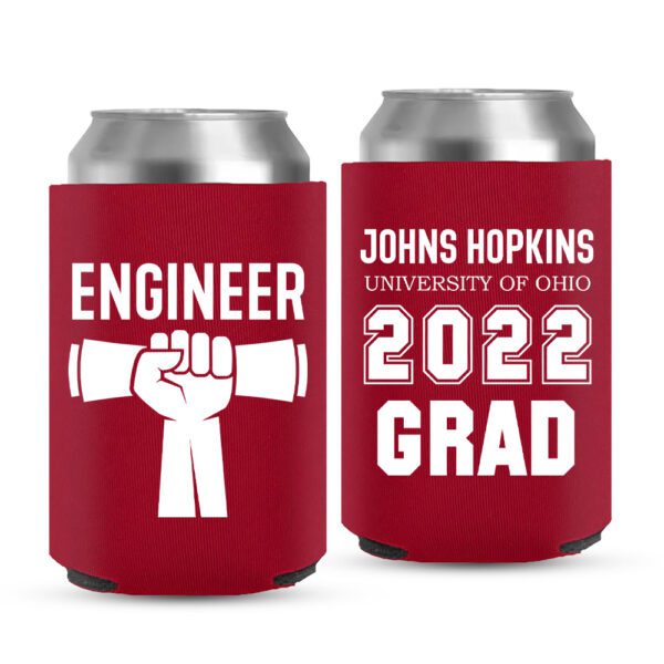 Graduation Koozies-07-red