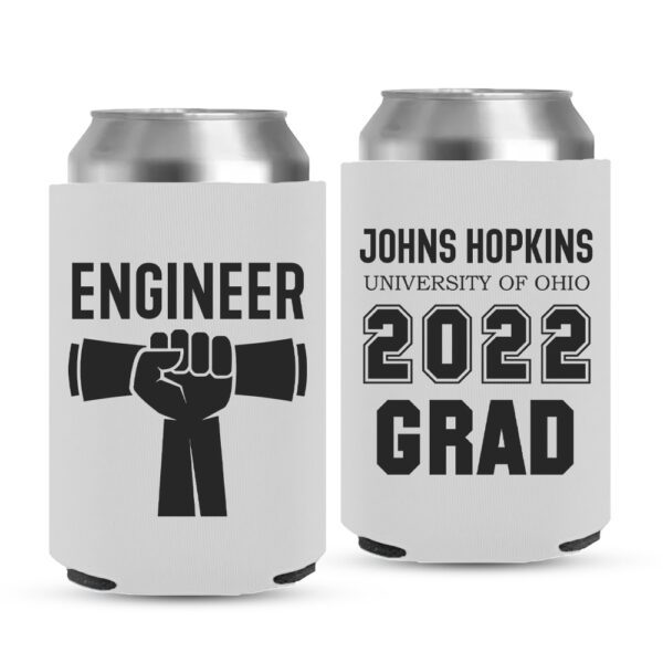 Graduation Koozies-07-white